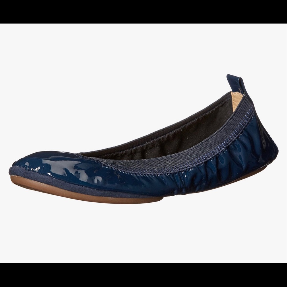 Yosi Samra Samara ballet flight black patent 7